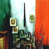 The Shrine - 1946 - Oil on Canvas - 30in x 36in.