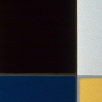 Static Black and Yellow - 1981 - Acrylic on Canvas.